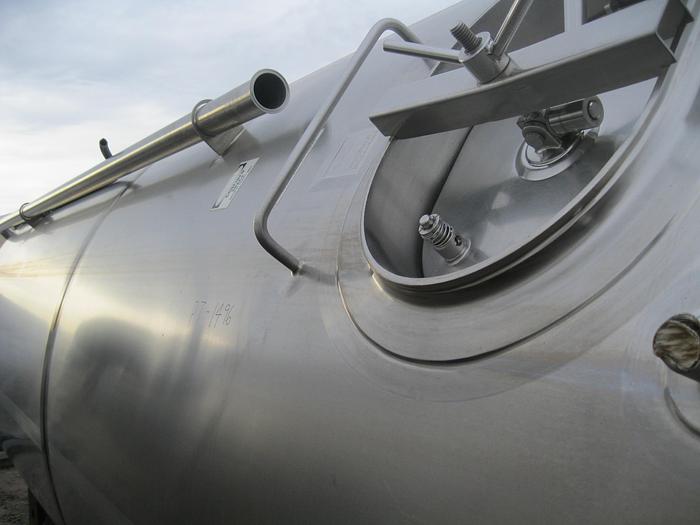 Refurbished 4500 GALLON FELDMEIER JACKETED MIX/STORAGE TANK TANK