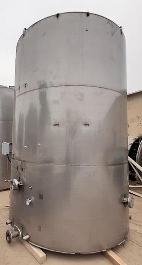 Used Tank, 5,215 Gallon, S/st, CT/FB, 8.5' x 1', Coils #S743352