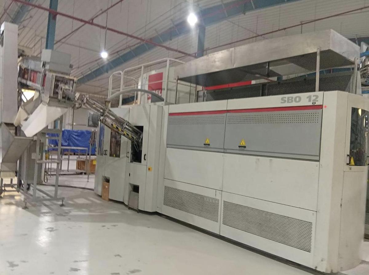 Used Sidel 18,000 BPH PET Filling Line