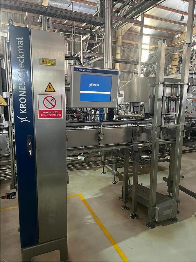 Used 2017 Krones Returnable Glass Bottle Line for Beer