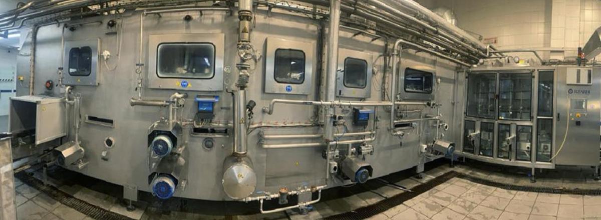 Used 2006 Krones PET Water Filling Line for still water