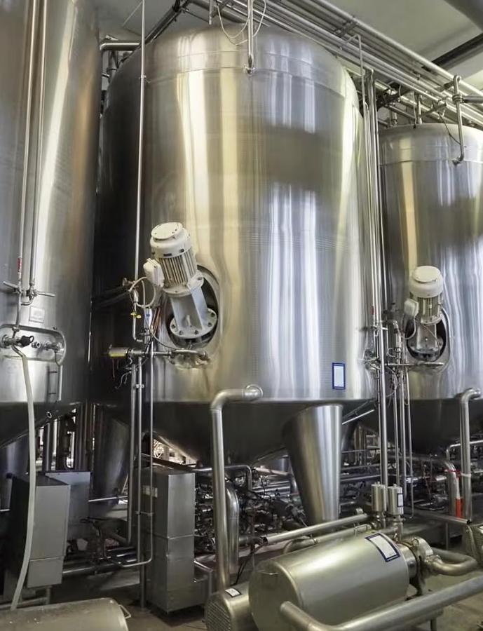 Used 16,000 Litre 316 Stainless Steel Pressure Tanks with Jet Stream Agitator