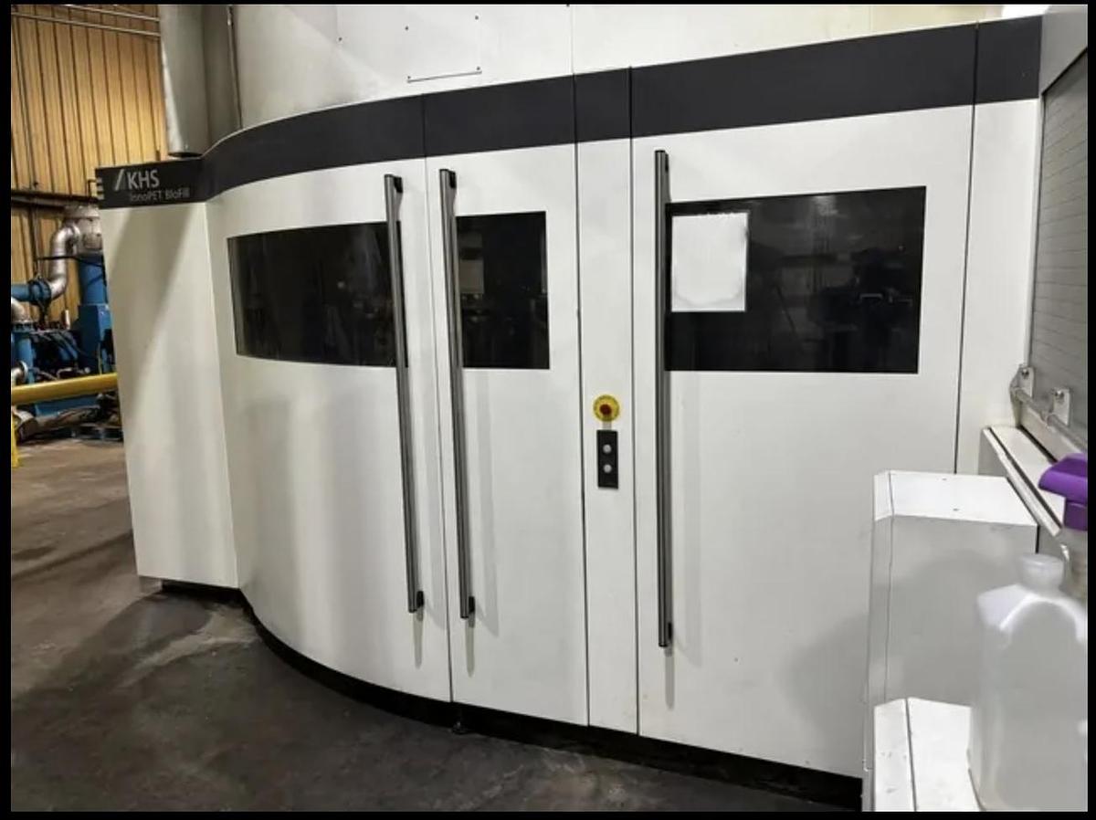Used Used KHS GmbH Complete PET bottling line, still water, 54,000 BPH 2014