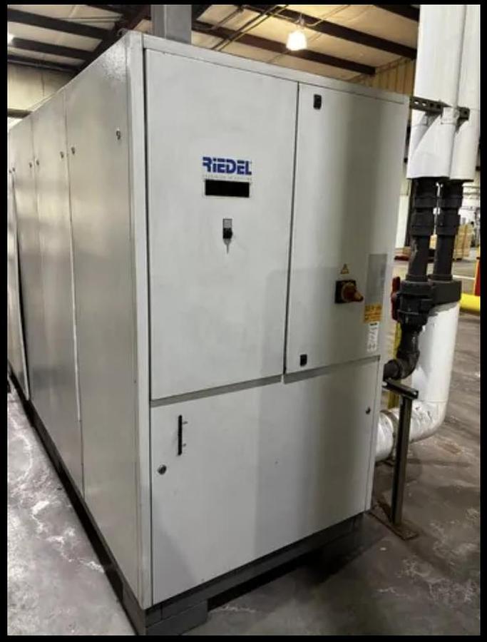 Used Used KHS GmbH Complete PET bottling line, still water, 54,000 BPH 2014