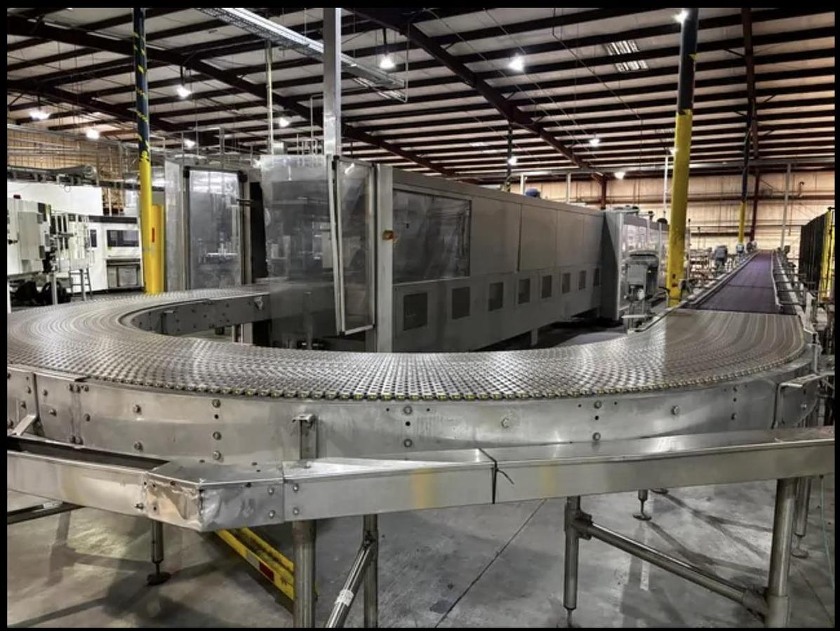 Used Used KHS GmbH Complete PET bottling line, still water, 54,000 BPH 2014