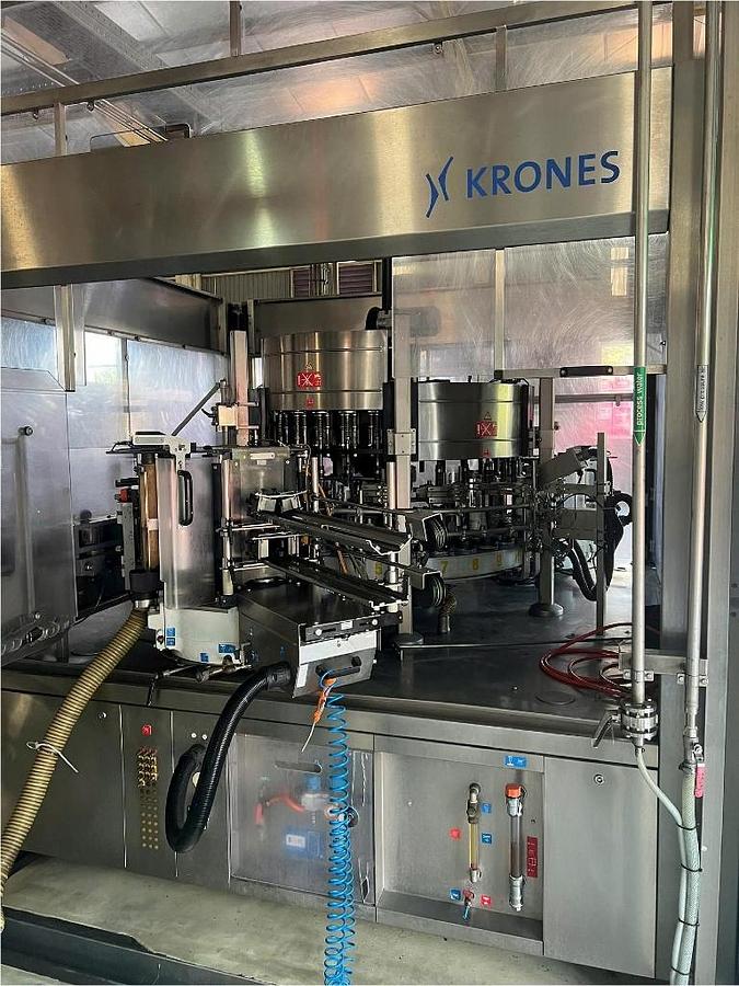 Used 2017 Krones Returnable Glass Bottle Line for Beer
