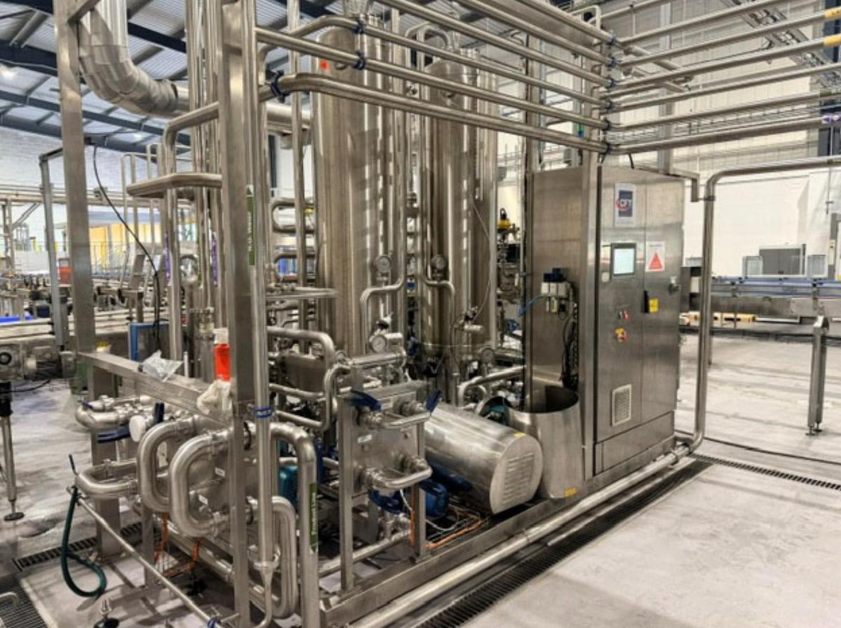 Used CFT Mastercan Tech 72-8 Can Filler, Seamer & Carbonator – 2017