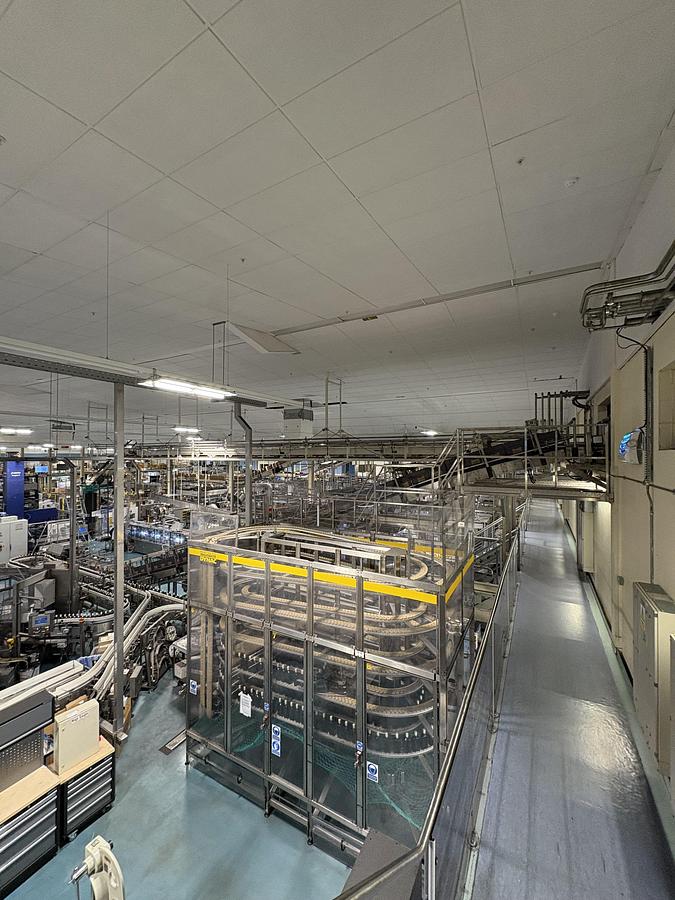 Used Krones Glass Bottling Line for Spirits 18,000 bph