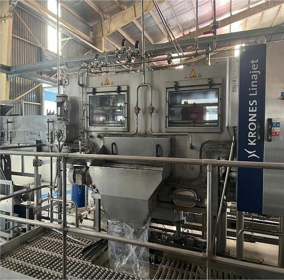 Used 2017 Krones Returnable Glass Bottle Line for Beer