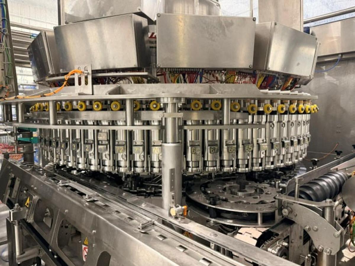 Used CFT Mastercan Tech 72-8 Can Filler, Seamer & Carbonator – 2017