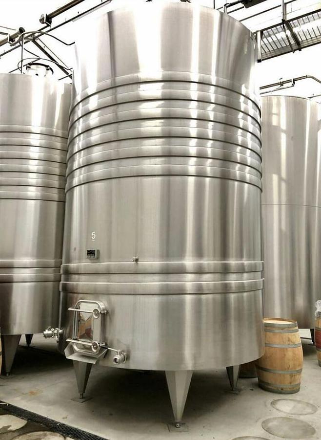 Used 24,500 Litre 304 Stainless Steel Jacketed Tank