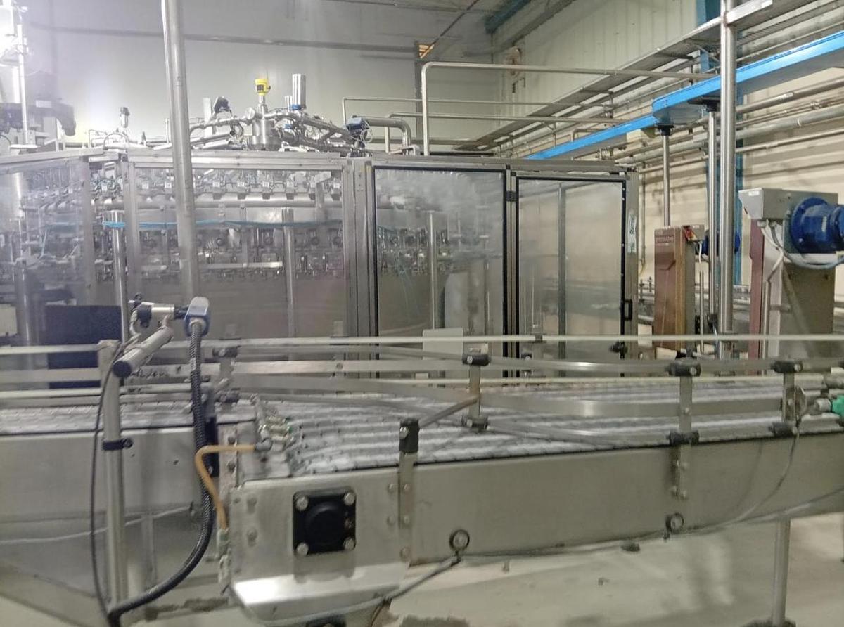 Used Sidel 18,000 BPH PET Filling Line