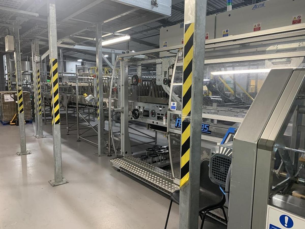 Used 2020 ACMI Fenix 185V double lane Shrink Packer