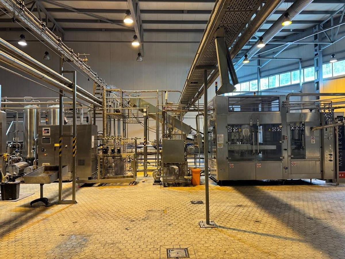 Used 2017 CFT Can Filling Line for Carbonated Water and Beverages