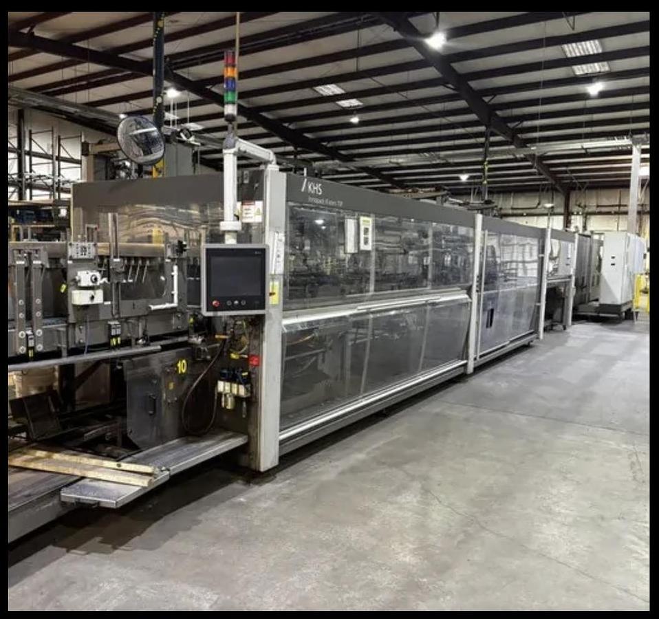 Used Used KHS GmbH Complete PET bottling line, still water, 54,000 BPH 2014