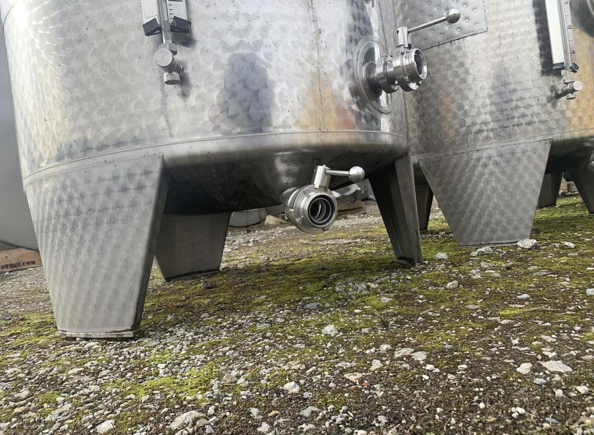 Used 1,800 Litre 304 Stainless Steel Fermentation Vessels