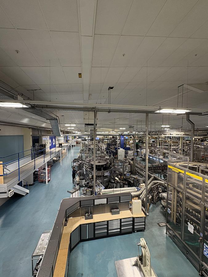 Used Krones Glass Bottling Line for Spirits 18,000 bph