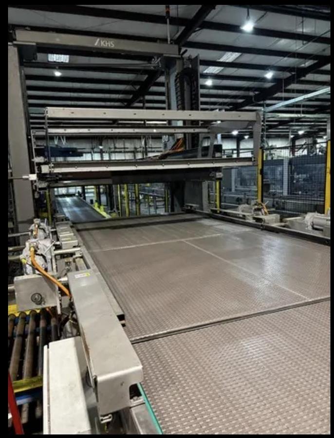 Used Used KHS GmbH Complete PET bottling line, still water, 54,000 BPH 2014