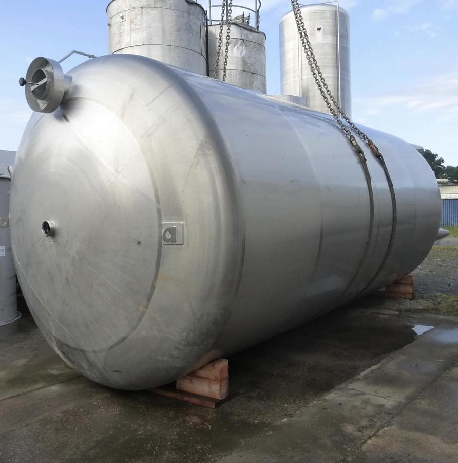 Used 46,000 Litre 304 Stainless Steel Storage Tank
