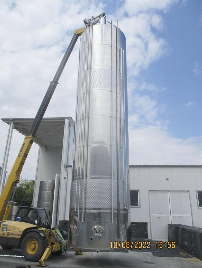 85,000 Litre 304 Stainless Steel Tank with Heating