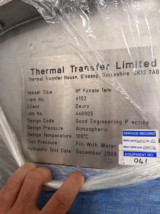 Used 29,800L 304 Stainless steel tanks - 7 units available