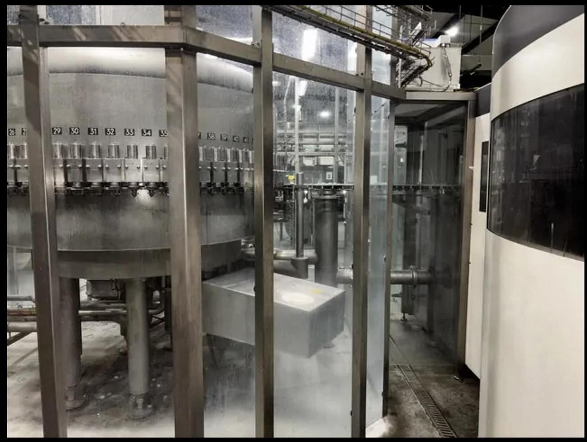 Used Used KHS GmbH Complete PET bottling line, still water, 54,000 BPH 2014