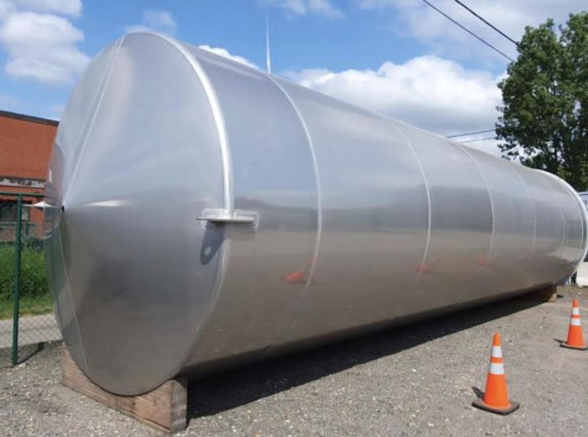 Used 95,000 Litre Stainless Steel Storage Tanks