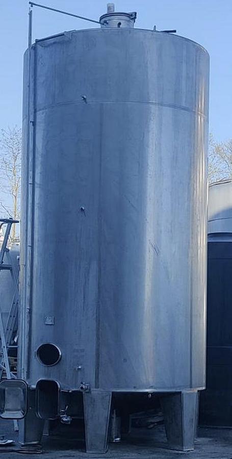 Used 33,000 Litre 316 Stainless Steel Storage Tanks
