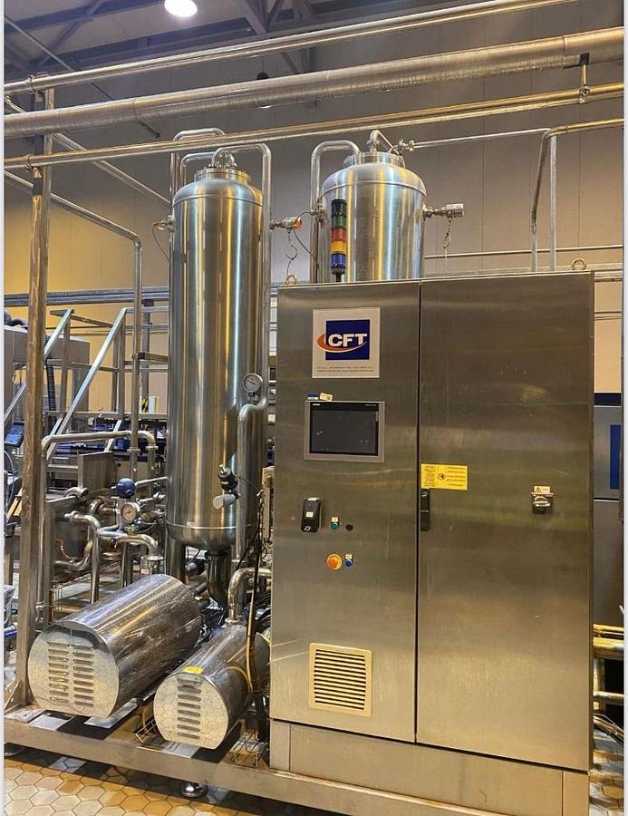 Used 2017 CFT Can Filling Line for Carbonated Water and Beverages