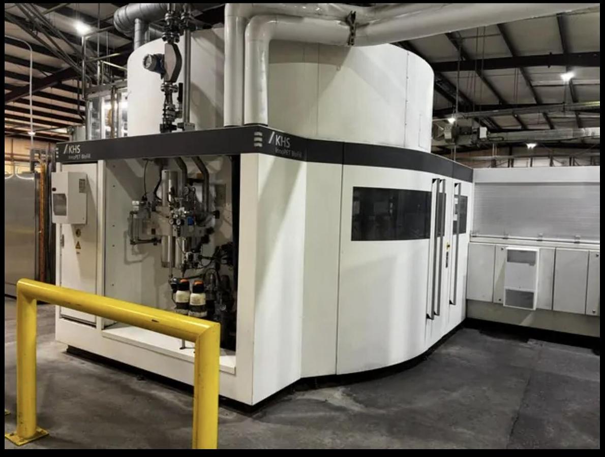Used Used KHS GmbH Complete PET bottling line, still water, 54,000 BPH 2014