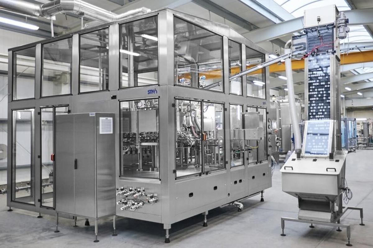 Used 2017 Krones Returnable Glass Bottle Line for Beer