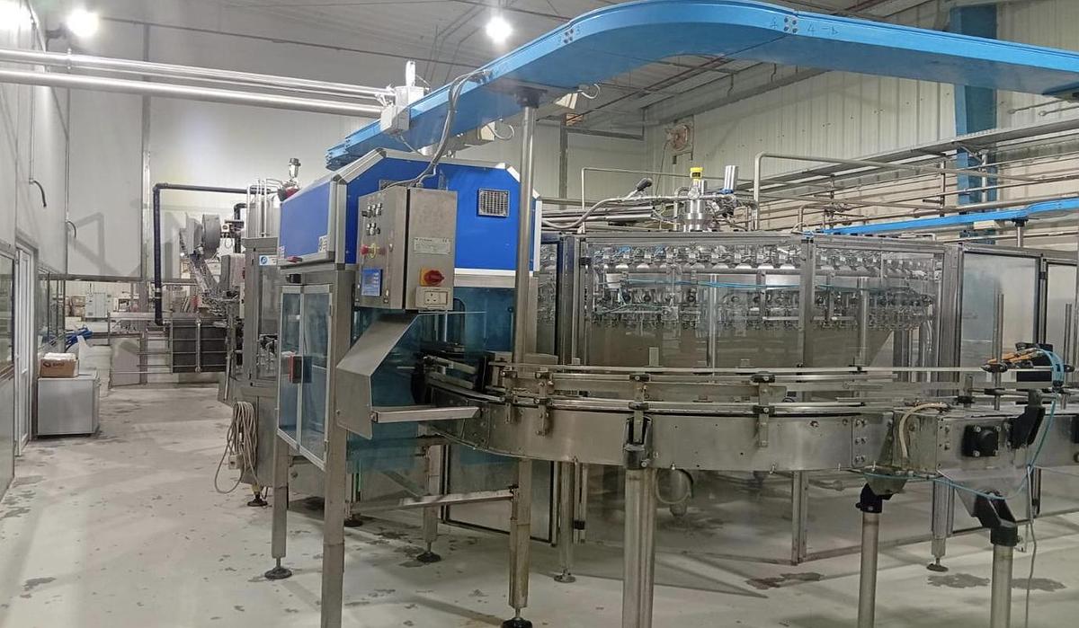 Used Sidel 18,000 BPH PET Filling Line