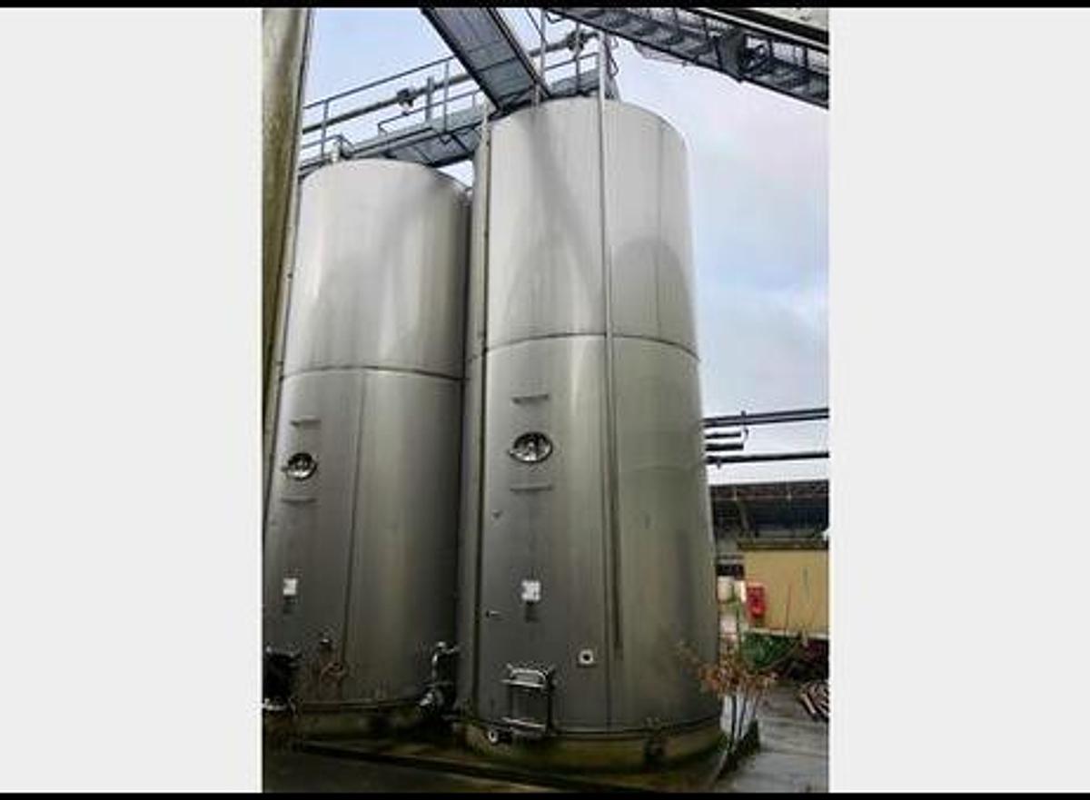 Used 50,700l 304L stainless steel tanks - 5 units