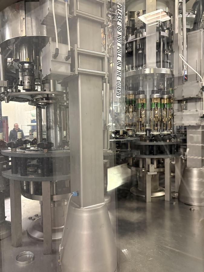 Used Krones Glass Bottling Line for Spirits 18,000 bph