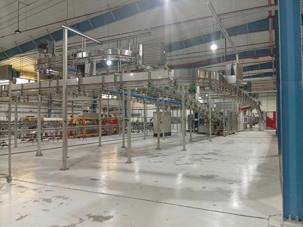 Used Sidel 18,000 BPH PET Filling Line