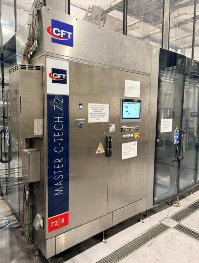 Used CFT Mastercan Tech 72-8 Can Filler, Seamer & Carbonator – 2017