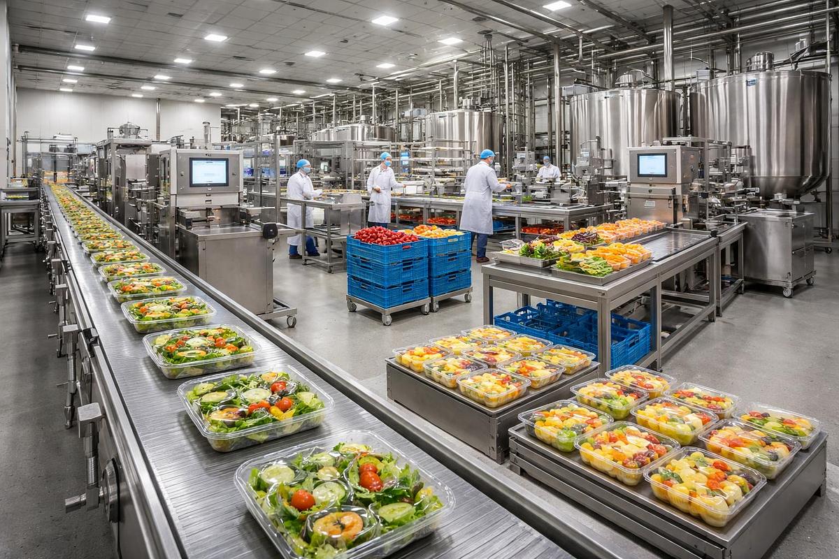 Used Food production facilities