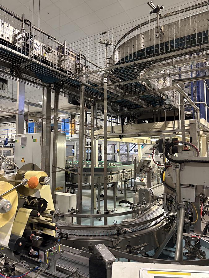 Used Krones Glass Bottling Line for Spirits 18,000 bph