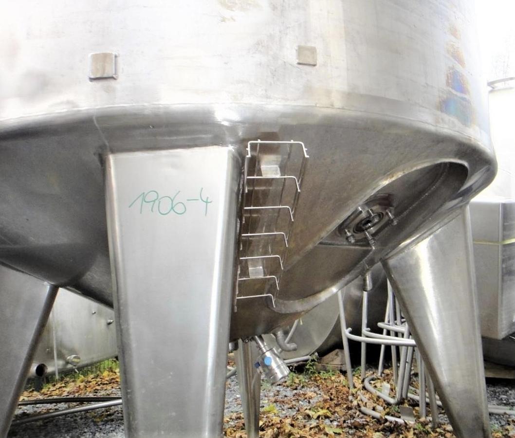 Used 6000 Litre 304 Stainless Steel Mixing Tanks