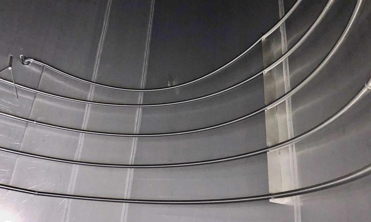 Used 50,000 Litre 304 Stainless Steel Tank with Heating