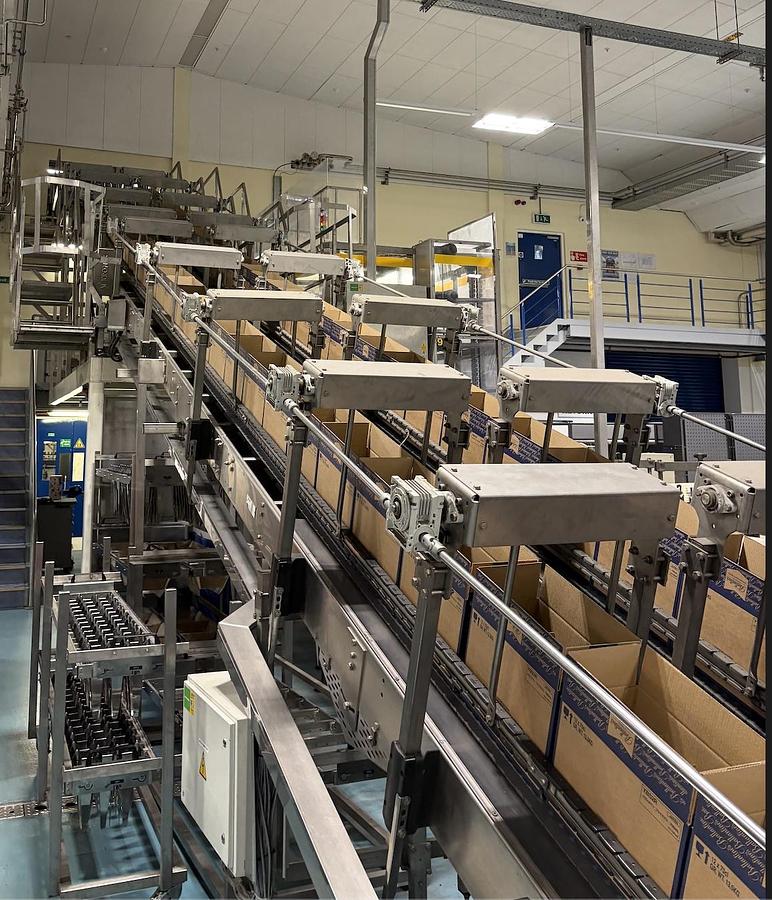 Used Krones Glass Bottling Line for Spirits 18,000 bph