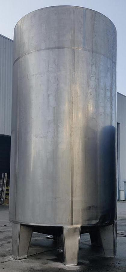 Used 33,000 Litre 316 Stainless Steel Storage Tanks