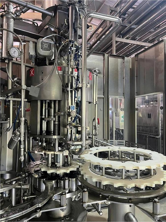 Used 2017 Krones Returnable Glass Bottle Line for Beer