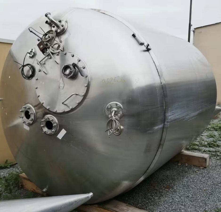 Used 16,000 Litre 316 Stainless Steel Pressure Tanks with Jet Stream Agitator