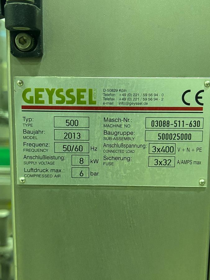 Used 2013 SIG Combibloc CFA 124-36 Filler and Packaging Equipment