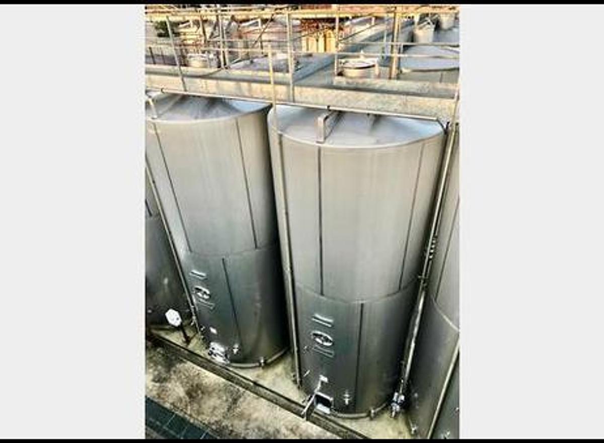 Used 50,700l 304L stainless steel tanks - 5 units