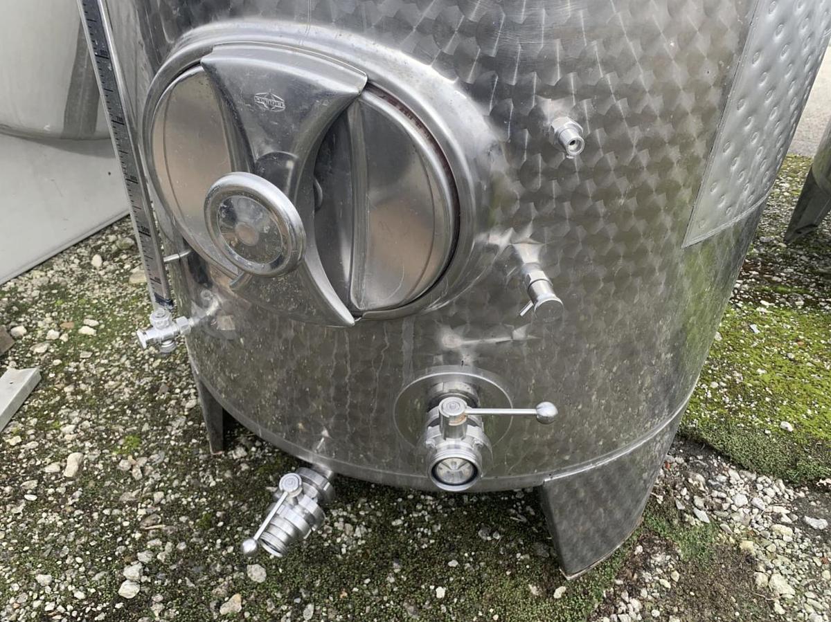 Used 1,800 Litre 304 Stainless Steel Fermentation Vessels