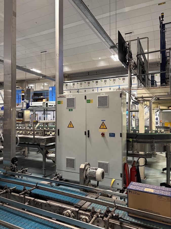 Used Krones Glass Bottling Line for Spirits 18,000 bph