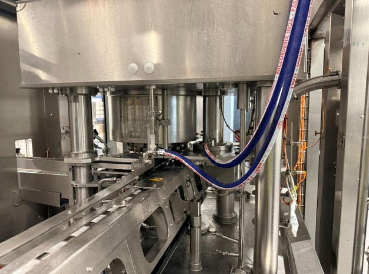 Used CFT Mastercan Tech 72-8 Can Filler, Seamer & Carbonator – 2017