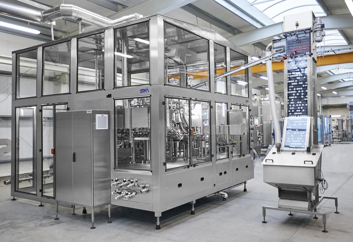 Used 2017 Krones Returnable Glass Bottle Line for Beer